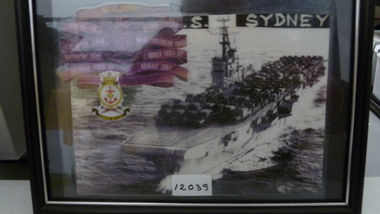 Photograph, HMAS Sydney Aircraft Carrier