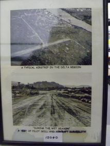 Photograph, A Typical Airstrip In The Delta Region