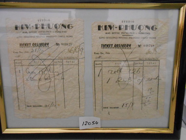 Photograph, Film Printing Dockets