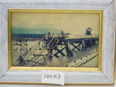 Photograph, Damaged Bridge