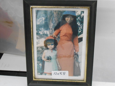 Photograph, Vietnamese Lady and Girl