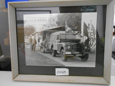 Photograph, Landrover and Trailer