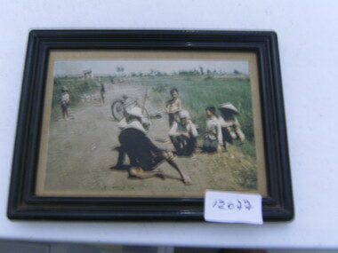 Photograph, Civilians Resting