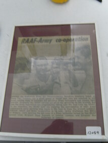 Document, RAAF Army Co-Operation