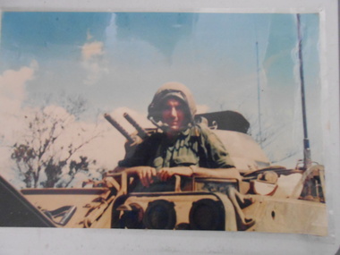 Photograph, Armoured Vehicle Trooper