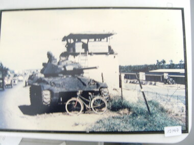 Photograph, Tank And A Bike