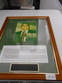 Photograph, Warrant Office Keight Payne VC