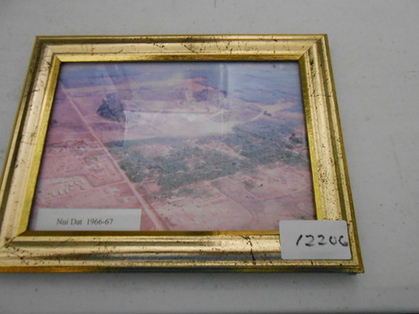 Aerial image of Nui Dat 1966-67.