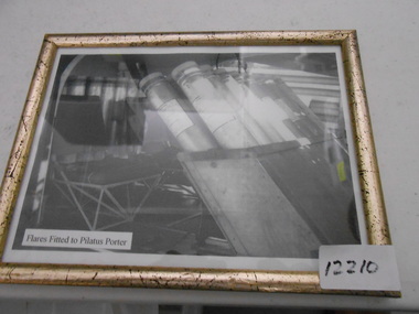 Photograph, Flares fitted to Picatus Porter