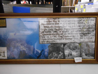 Photograph - Photograph, Collage, VC Flag