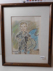Print, Framed Cartoon, Alan R Reed, 1987 (estimated)