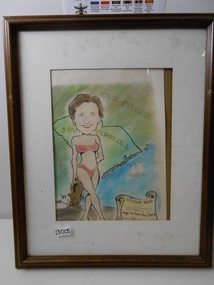 Print, Framed Cartoon, Alan R Reed, 1987 (estimated)
