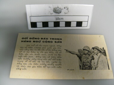 Pamphlet, Goi Dong Bao Trong Hang Ngu Cong San - To Comrades in Communist Ranks