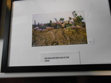 Photograph, 102 Field Battery Gun at FSB Coral