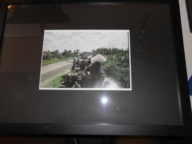 Photograph, Convoy moves out of Nui Dat