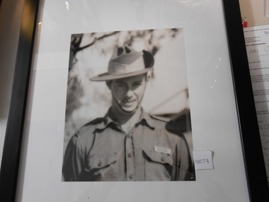 Photograph, Pte. Jeffrey Worle. Killed in Action