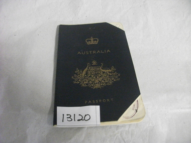 Booklet, Australian Passport (cancelled)