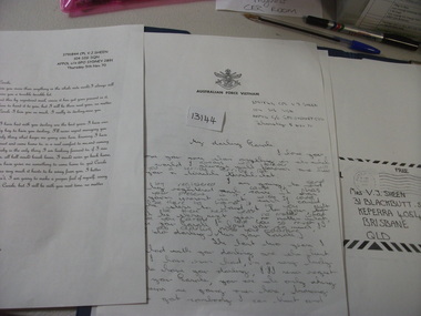 Letter, Copy of hand written letter