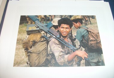 Photograph, Nung Indigenous Soldier