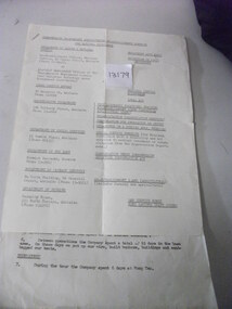 Document, Information Sheet