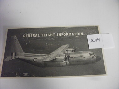 Pamphlet, General Flight Information