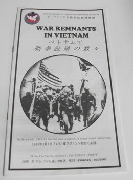 Booklet containing disturbing images and accounts