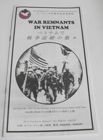 Booklet containing disturbing images and accounts