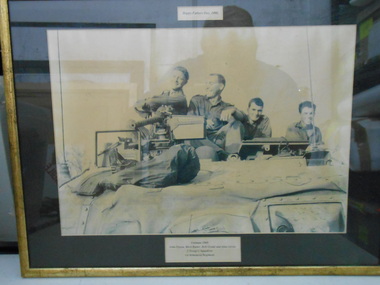 Photograph, Centurion Tank Crew _ Vietnam 1968