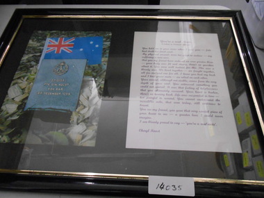 Photograph, Your A Real Mate - Tribute to Vietnam Veteran