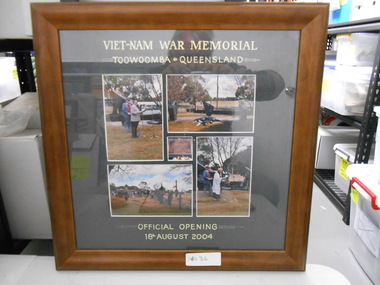 Photograph, Vietnam War Memorial, Toowoomba QLD
