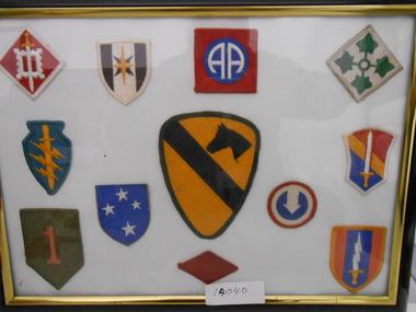 Photograph, U.S. Military Unit Insignia - Patches