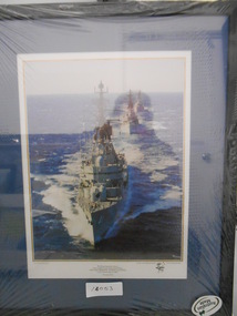 Photograph, 3 Guided Missile Destroyers, 1985