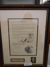 Document, Vietnam Limited Edition Figurine