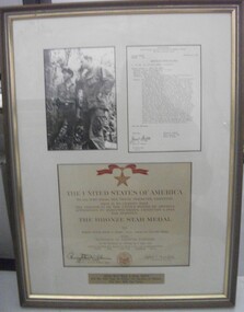 Photograph, WO1 Stuart A Birnie AATTV Bronze Star