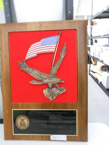 Plaque, Salute to Vietnam Veterans Assoc of Australia, 18/08/1997 12:00:00 AM