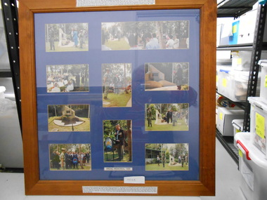 Photograph, Framed Collage, Mabel Park State High School Vietnam Memorial