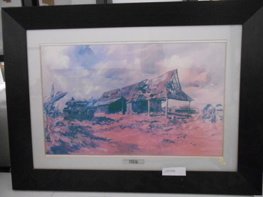 Print, Framed Lithograph, Binh Ha - 6 June 1969