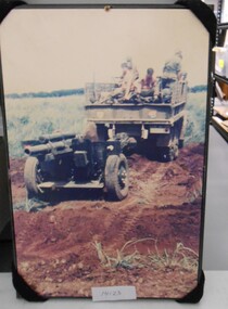 Photograph, Towing Field Artillery