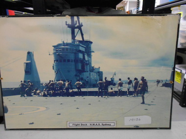 Photograph, HMAS Sydney Flight Deck