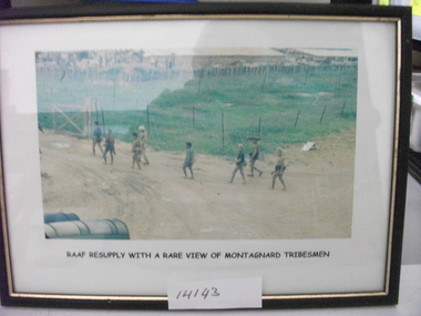 Photograph, Montagnard Tribesmen Resupply