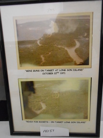 Photograph, Air Attack at Long Son Island, 22/10/1971 12:00:00 AM