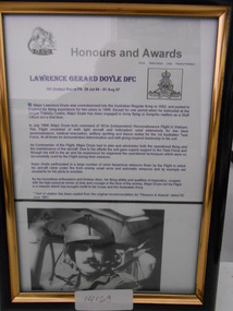 Document, Lawrence Gerard Doyle DFC