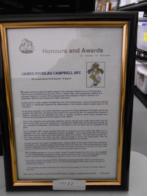 Document, James Douglas Campbell DFC