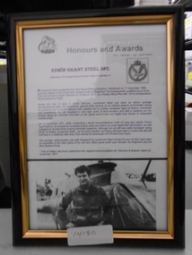 Document, Edwin Grant Steel DFC