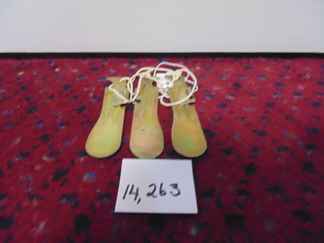Set of three Army Ration Spoons