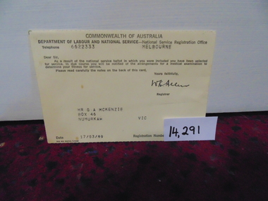 Document - Ballot card