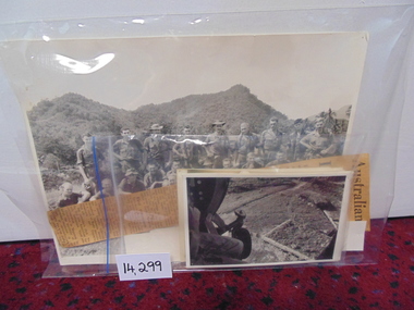Article - Article, Clipping, 3rd Platoon "A" company 3 RAR leaving Borneo