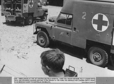 Photograph, Ambulance To Vung Tau Airfield