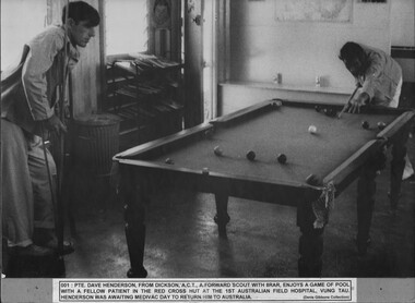 Photograph, Game Of Snooker