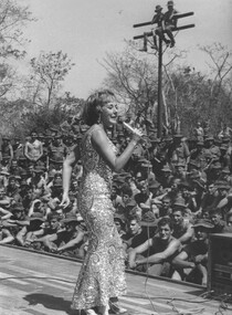 Lead act with the ABC Dance Band Concert Party, Lorrae Desmond, opens the show with her version of "I Wish You Love".